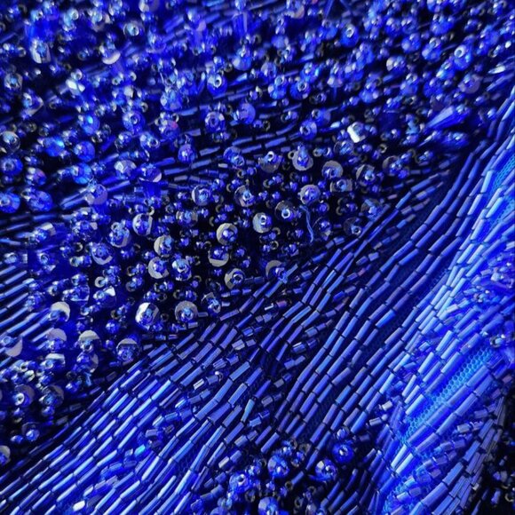 $4925 Gaurav Gupta Lightning Bead-Embellished Strapless Mini Dress- Size6 US - Picture 8 of 11